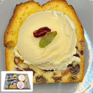 【ギフト】ふくたまごアイス×ふくたまごパウンドケーキ